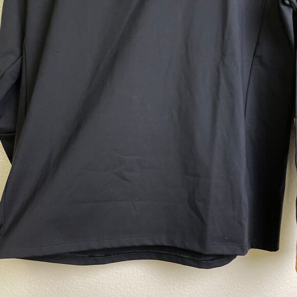 Castore Mclaren Performance 1/4 Zip MIdlayer Large Black Mens Pullover Orange - Picture 4 of 10